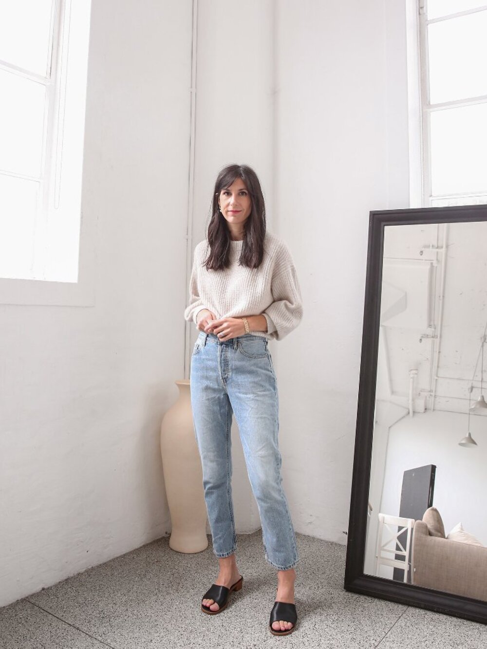 Everlane Cheeky Jean Crop size 26